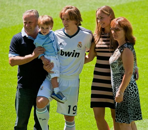 Real Madrid Unveils New Player Luka Modric